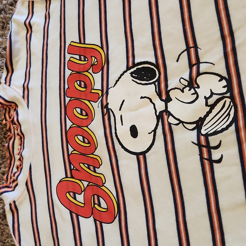 Snoopy Striped Shirt - Picture 2 of 7